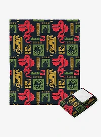 Game Of Thrones Year of the Dragon Dragon Pattern Silk Touch Throw Blanket