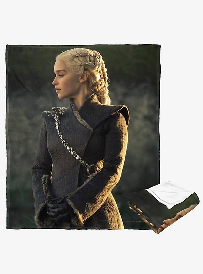 Game Of Thrones Queen Daenerys Silk Touch Throw Blanket