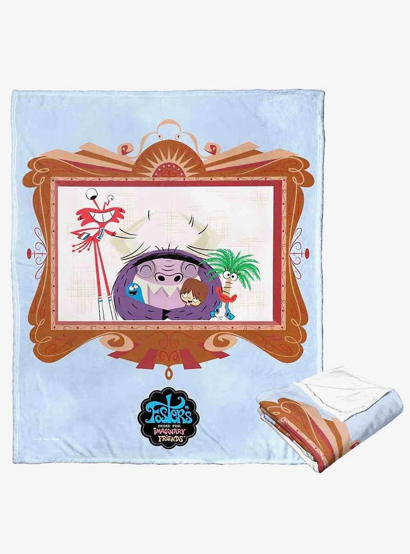 Foster's Home For Imaginary Friends Picture Perfect Silk Touch Throw Blanket