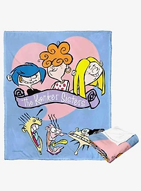 Ed Edd N Eddy Uh Oh Kranker Sisters Silk Touch Throw Blanket