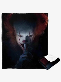It Chapter 2 Quiet Down Silk Touch Throw Blanket