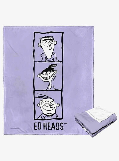 Ed Edd N Eddy Ed Heads Silk Touch Throw Blanket