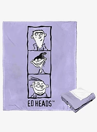 Ed Edd N Eddy Ed Heads Silk Touch Throw Blanket