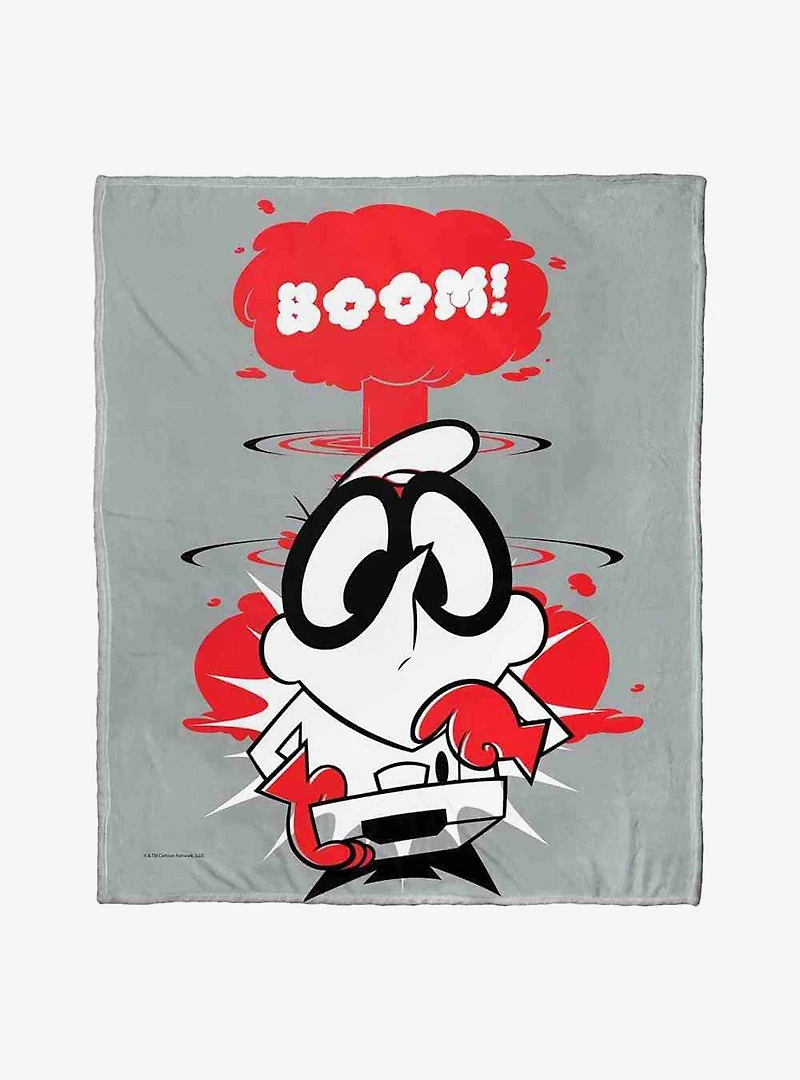 Dexter's Laboratory Boom Silk Touch Throw Blanket