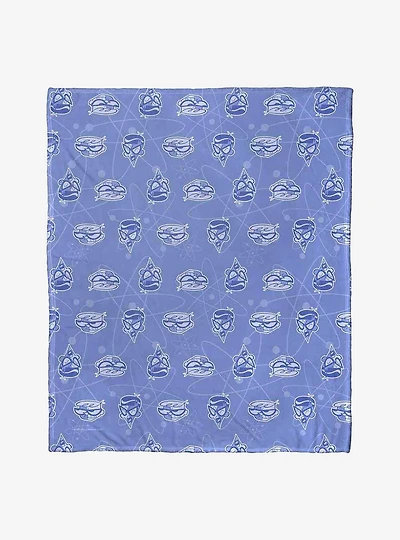 Dexter's Laboratory Dexter Versus Mandark Silk Touch Throw Blanket