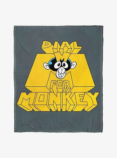 Dexter's Laboratory Dial M For Monkey Silk Touch Throw Blanket