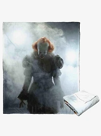 It Chapter 2 Smokey Clown Silk Touch Throw Blanket
