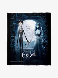 Corpse Bride Movie Poster Silk Touch Throw Blanket