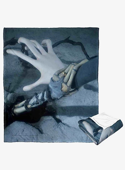 Corpse Bride Hand In Unholy Matrimony Silk Touch Throw Blanket