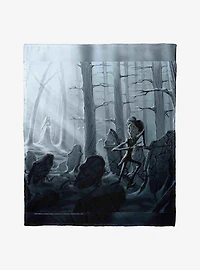 Corpse Bride Love Of The Chase Silk Touch Throw Blanket
