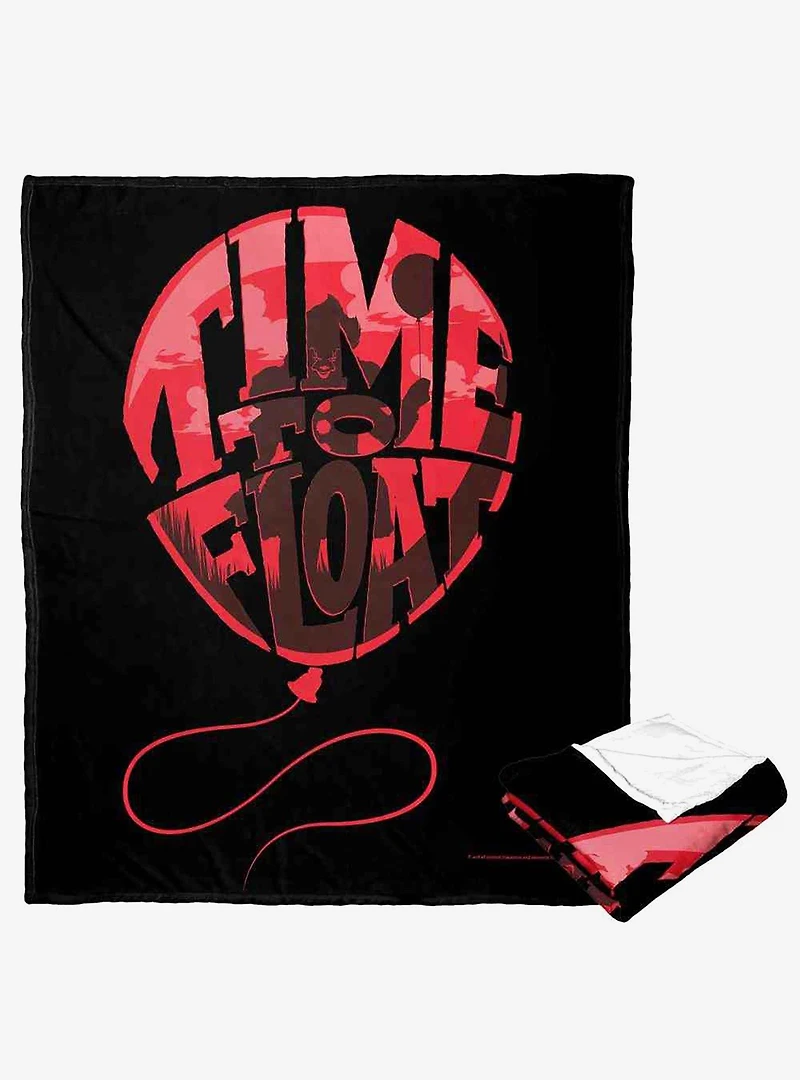 It Chapter 2 Time To Float Silk Touch Throw Blanket