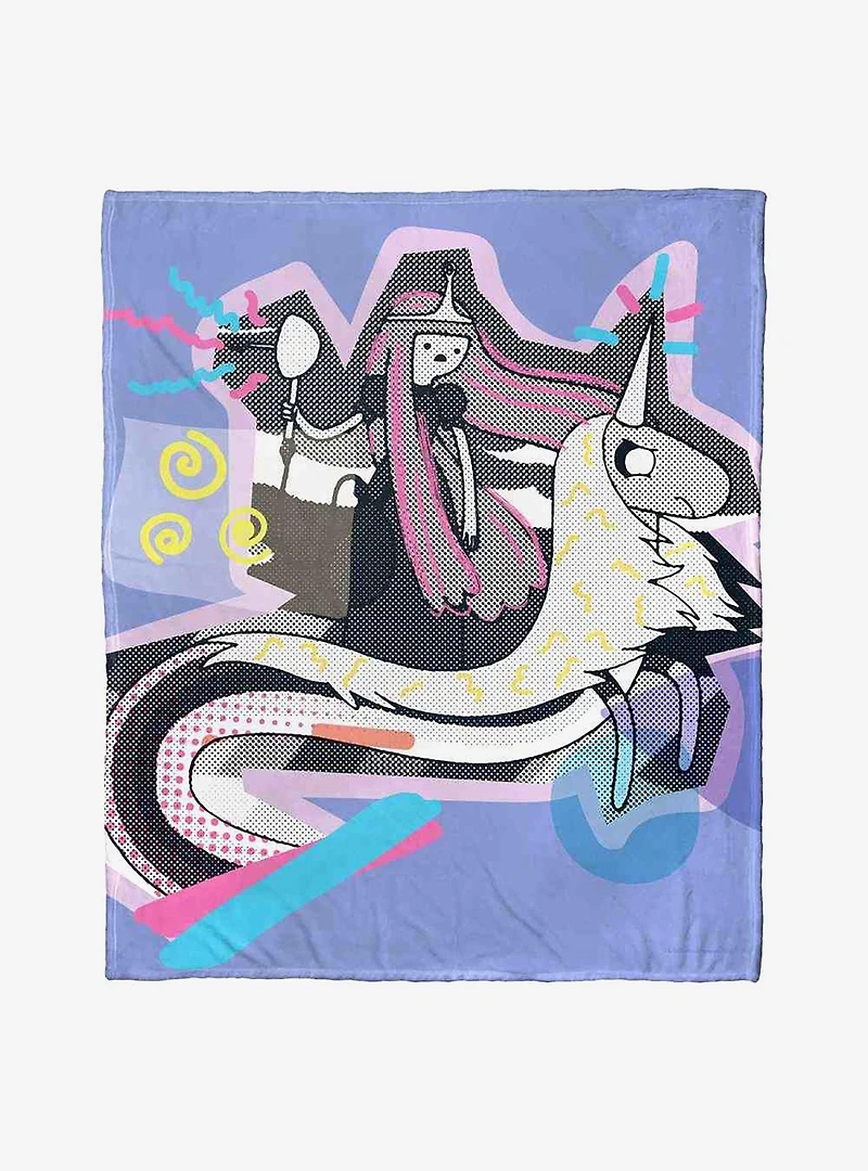 Adventure Time Friends For Life Silk Touch Throw Blanket