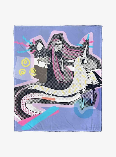 Adventure Time Friends For Life Silk Touch Throw Blanket