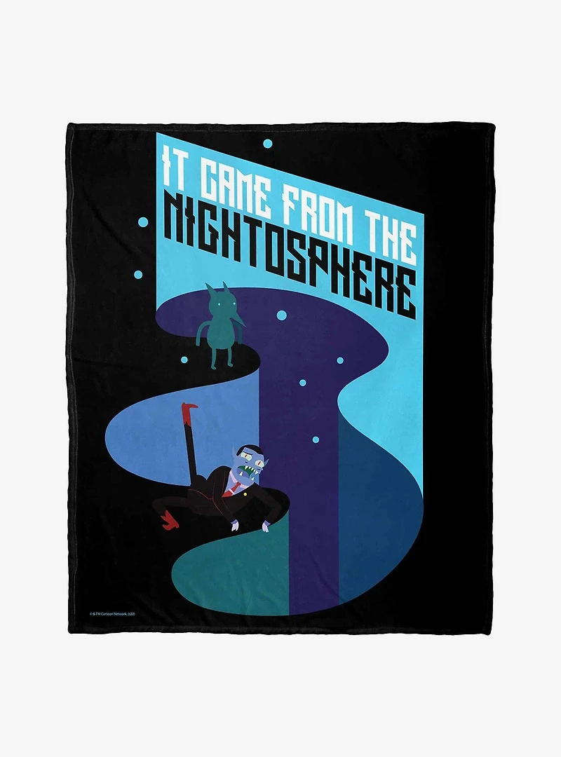 Adventure Time It Came From The Nightosphere Silk Touch Throw Blanket