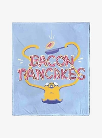 Adventure Time Bacon Pancakes Silk Touch Throw Blanket