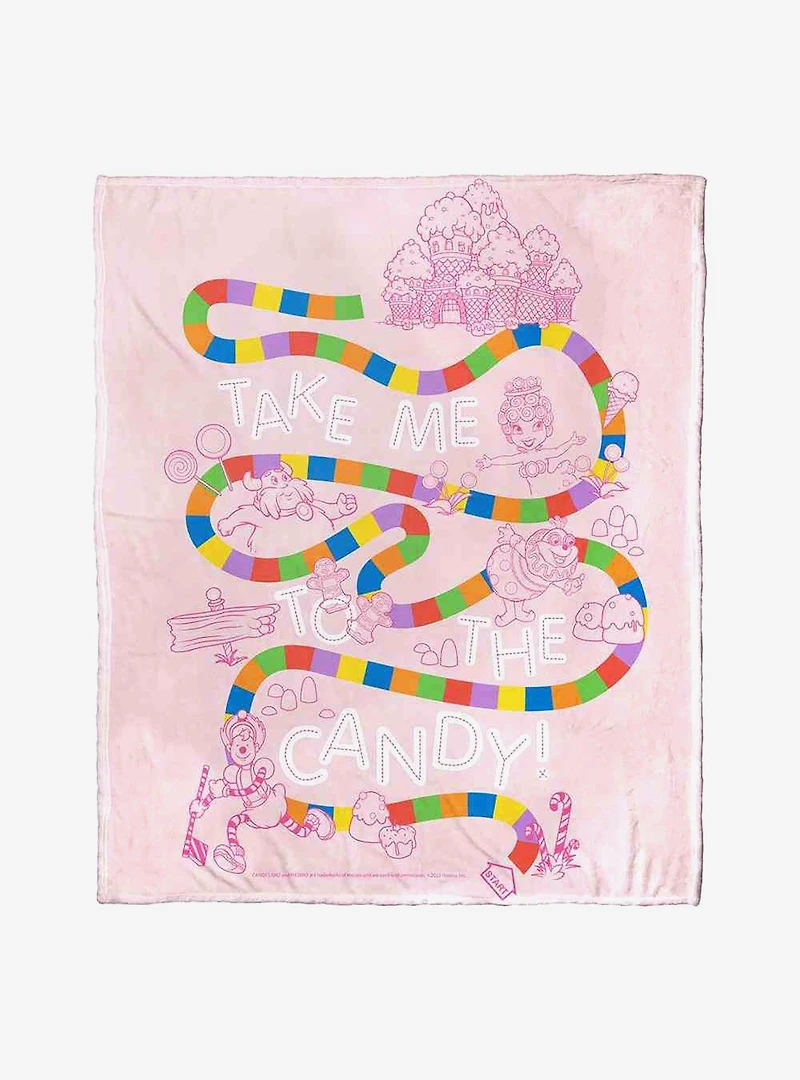 Candyland Take Me To The Candy Silk Touch Throw Blanket