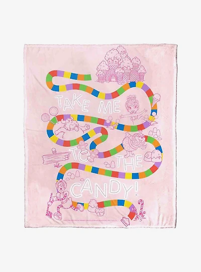 Candyland Take Me To The Candy Silk Touch Throw Blanket