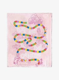 Candyland Take Me To The Candy Silk Touch Throw Blanket