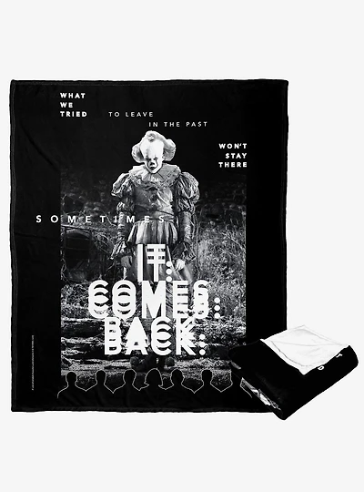 It Chapter 2 It Comes Back Silk Touch Throw Blanket