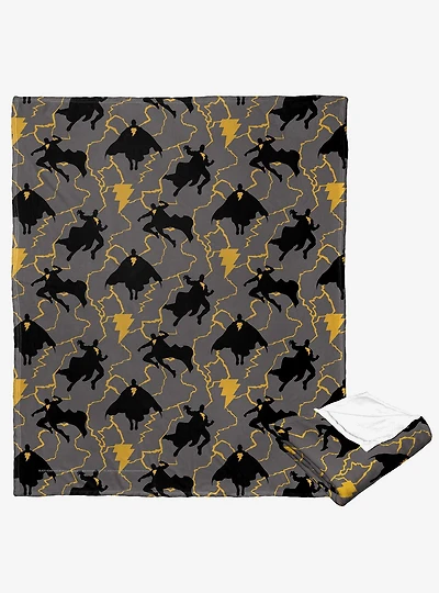 DC Comics Black Adam Justice Silk Touch Throw Blanket