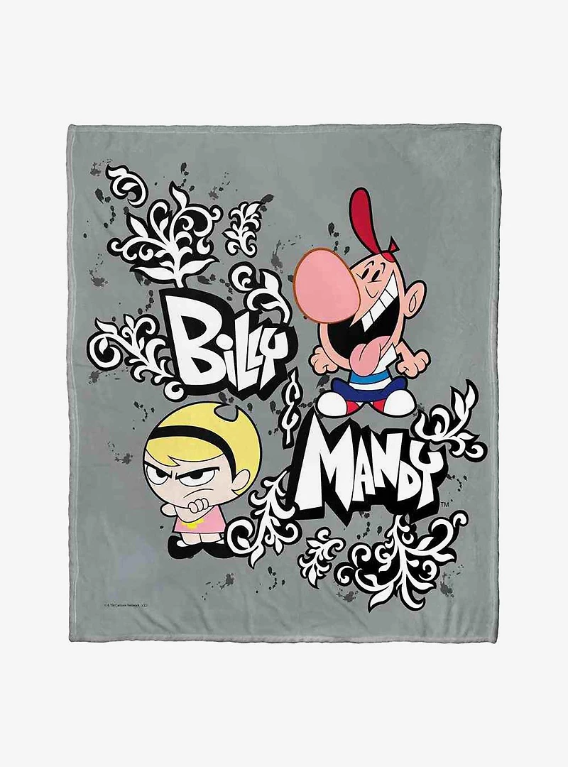 Billy And Mandy Billy And Mandy Silk Touch Throw Blanket
