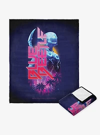 DC Comics Blue Beetle Silk Touch Throw Blanket