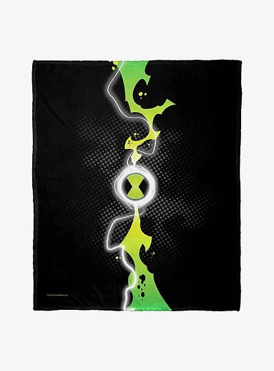 Ben 10 Alien Power Silk Touch Throw Blanket