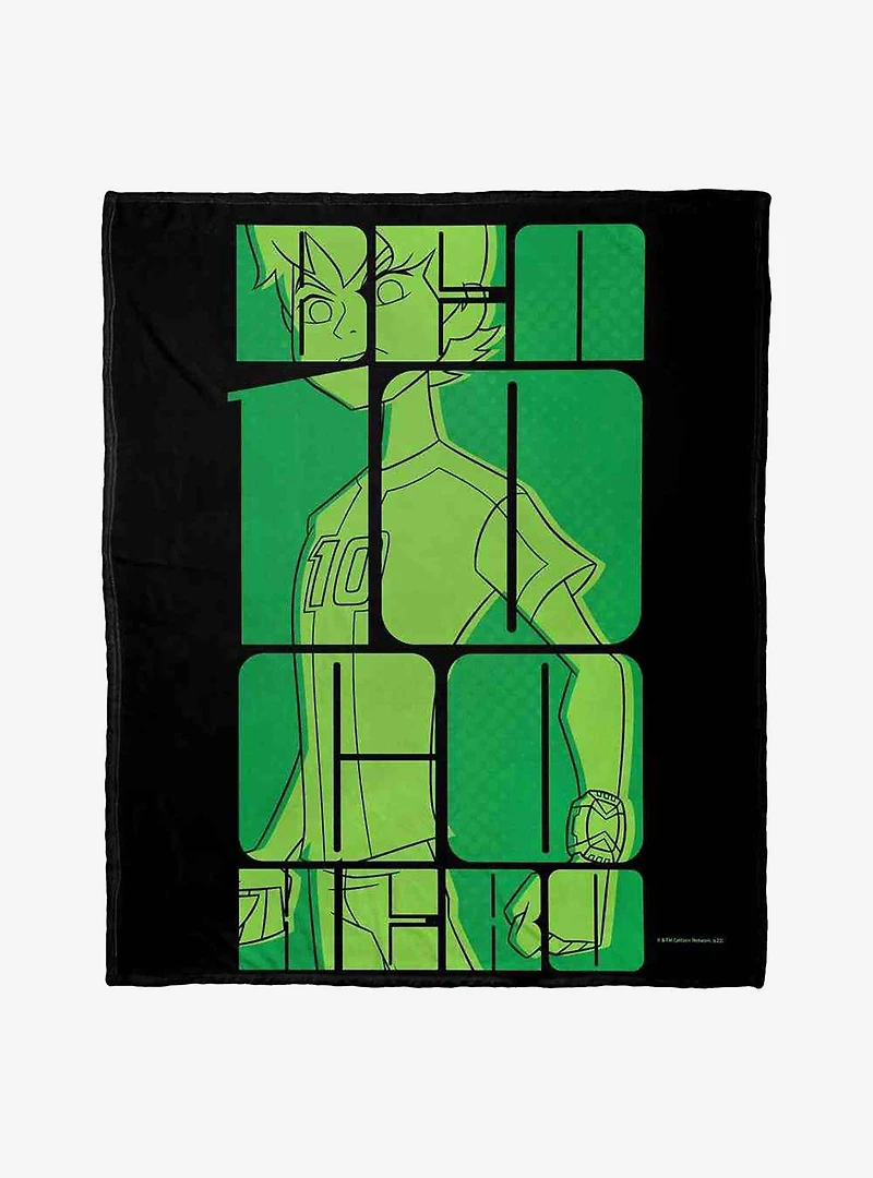Ben 10 Hero Ben Silk Touch Throw Blanket