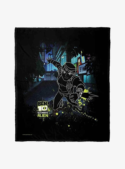 Ben 10 Ultimate Alien Silk Touch Throw Blanket