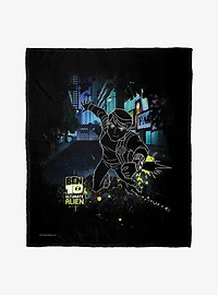 Ben 10 Ultimate Alien Silk Touch Throw Blanket