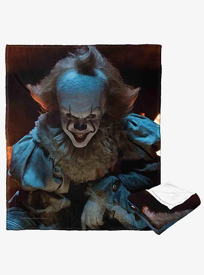 It Chapter 2 Cornered Silk Touch Throw Blanket