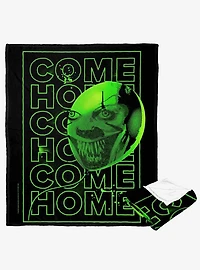 It Chapter 2 Come Home Neon Green Silk Touch Throw Blanket