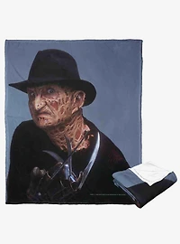 Freddy vs Jason Frightening Freddy Silk Touch Throw Blanket