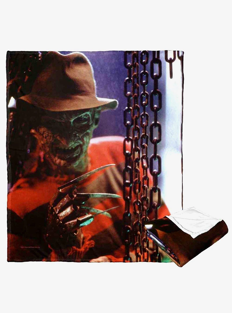 Nightmare on Elm Street Gotcha Silk Touch Throw Blanket