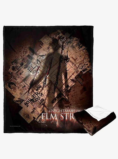 Nightmare on Elm Street Evidence Silk Touch Throw Blanket