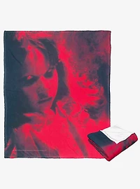 The Exorcist Somethings Wrong With Regan Silk Touch Throw Blanket