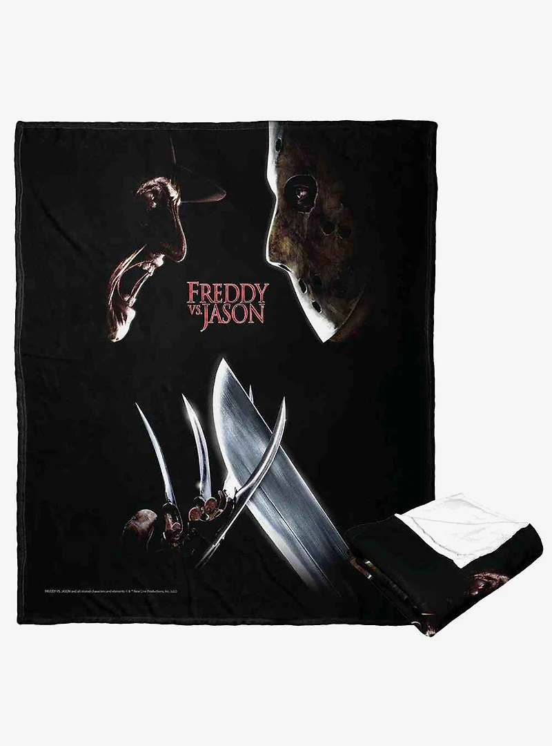 Freddy vs Jason Freddy vs Jason Poster Silk Touch Throw Blanket