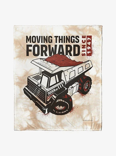 Tonka Moving Things Forward Silk Touch Throw Blanket