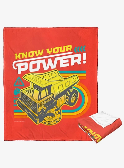 Tonka Know Your Power Silk Touch Throw Blanket