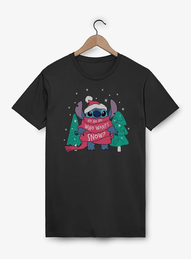 Disney Lilo & Stitch Who Wants Snow T-Shirt