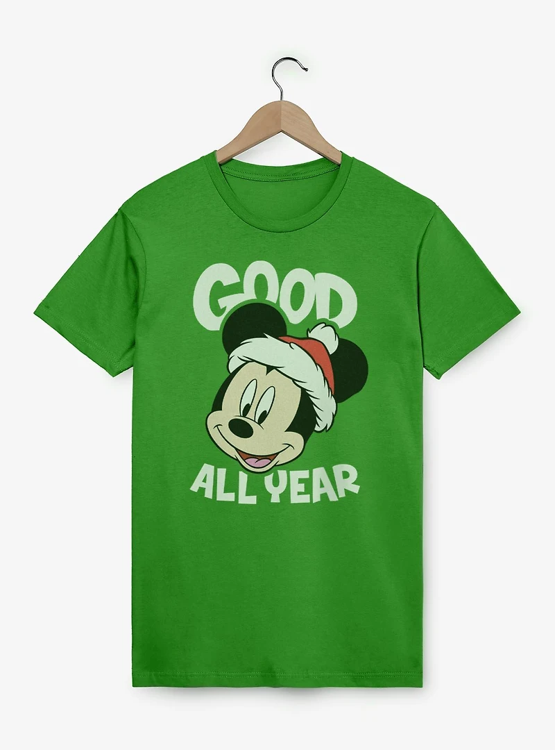 Disney Mickey Mouse Festive Good All Year T-Shirt