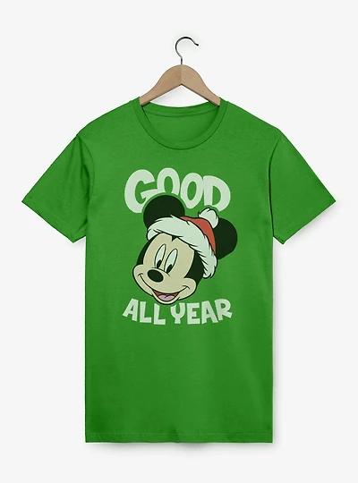 Disney Mickey Mouse Festive Good All Year T-Shirt