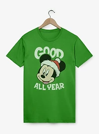 Disney Mickey Mouse Festive Good All Year T-Shirt