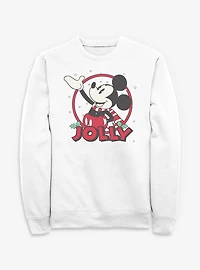 Disney Mickey Mouse Jolly Circle Icon Sweatshirt