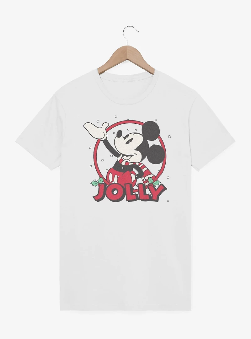 Disney Mickey Mouse Jolly Circle Icon T-Shirt