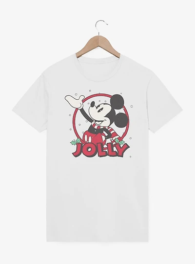 Disney Mickey Mouse Jolly Circle Icon T-Shirt