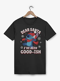 Disney Lilo & Stitch Dear Santa Been Goodish T-Shirt