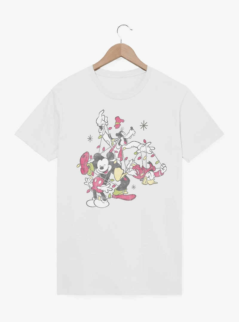 Disney Mickey Mouse & Friends Tangled Lights T-Shirt