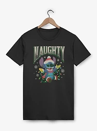 Disney Lilo & Stitch Naughty Xmas T-Shirt