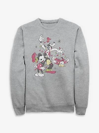 Disney Mickey Mouse & Friends Tangled Lights Sweatshirt